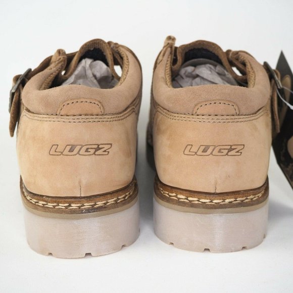 Lugz Rustler Lo Strap II Brown Boys Boot Leather - Picture 6 of 12